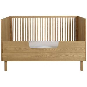 Lignea Kids Barrière de lit 70x140 cm bois naturel Marron 140x20x2cm