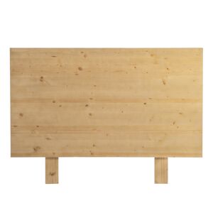 Hannun Tête de lit en bois d'épicéa de couleur naturelle pour lit 190 cm - Publicité