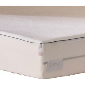 Bonnuit Alèse de protection matelas 160x200 Blanc 200x0x160cm