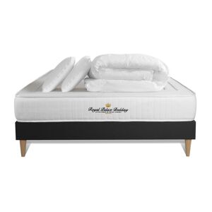 Royal palace bedding Pack matelas sommier kit 200x200 oreiller couette