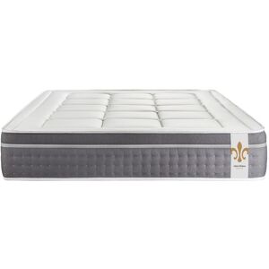 Litier Deluxe Matelas 140x190 Ressorts et memoire de forme - Equilibre