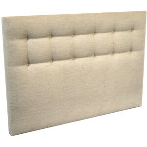 Nuit Celeste Tete de lit capitonnee - Beige, - 180 x 115 cm