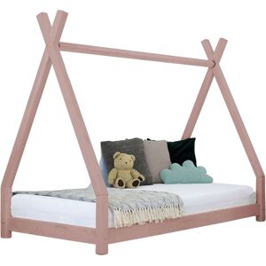 Benlemi Lit tipi enfant NAKANA 90 x 200 rose pastel Rose 209x156x99cm