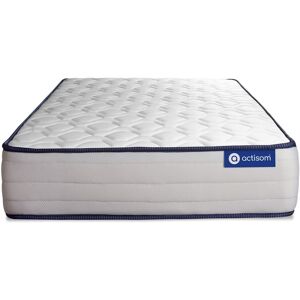 Actisom Matelas 80x190 cm Ressorts ensachés et mémoire de forme