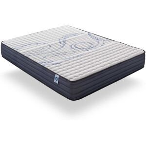 Naturalex Matelas Ressorts Ensachés 140x190 - Épais 24 cm - Mi-Ferme