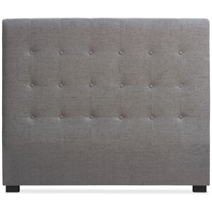 Menzzo Tête de lit 140cm tissu taupe - Publicité