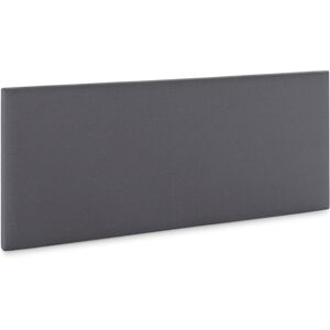 HOMN Tête de lit recouverte de tissu Gris Foncé 150x60 cm Gris 150x60x5cm