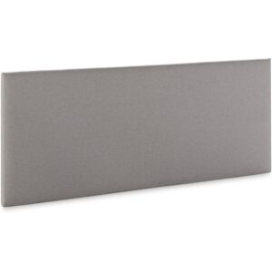 HOMN Tête de lit recouverte de tissu Gris Clair 150x60 cm Argent 150x60x5cm