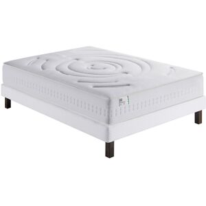 Simmons Matelas 100% ressorts et latex, accueil enveloppant 140x190 cm - Publicité