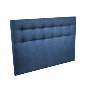 Nuit Celeste Tete de lit capitonnee - Bleu marine, - 140 x 115 cm