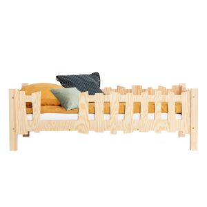 Tendresse de bebe Lit 90x190 entree gauche sommier inclus naturel