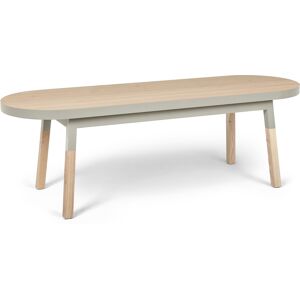 MON PETIT MEUBLE FRANCAIS Bout de lit banc 140 cm, 100% frene massif