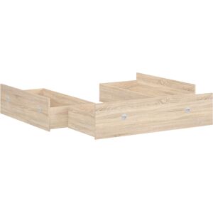 Petits meubles Tiroir pour lit 140x200 stratifies naturel