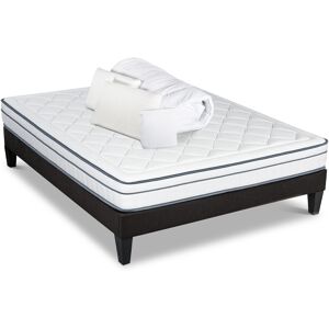 Bellecour Ensemble 180x200 Matelas Ressorts + Sommier + Accessoires - Publicité