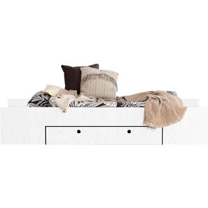 Tendresse de bebe Lit 90x190 sommier et tiroir inclus - Blanc