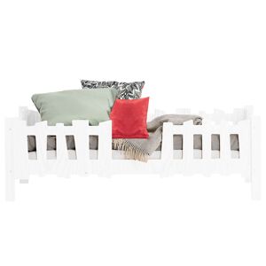 Tendresse de bebe Lit 90x190 sommier inclus - Blanc