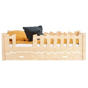 Tendresse de bebe Lit 70x140 entree gauche sommier et tiroir inclus naturel