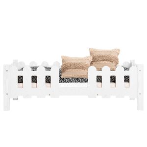 Tendresse de bebe Lit 90x190 sommier inclus - Blanc