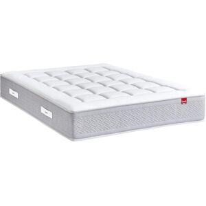 Epeda Matelas capitonne ressorts ensaches, cachemire et soie 160x200