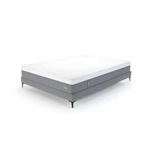 Ensemble matelas ressorts ensachés avec sommier 140x190cm