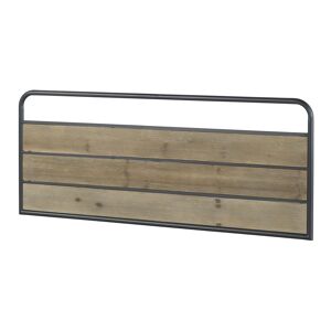 GEESE HOME Tête de lit en fer et bois de sapin 145x60 cm - Publicité