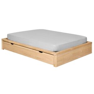 ID Kids Pack lit avec tiroir et matelas bois massif hêtre 160x200 cm - Publicité