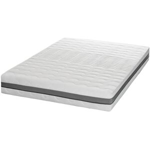 Sleepneo Matelas 90x200 hauteur 18cm mi-ferme, housse ennoblie a l