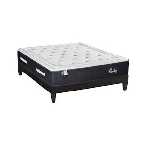 Bellecour Ensemble Matelas Ressorts ensachés + Sommier Bois 140x190 cm PRIVILEGE BELLECOUR