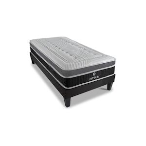 Ensemble Matelas Mémoire de forme + Sommier Bois 90x200 cm ELEGANCE HYPSOM