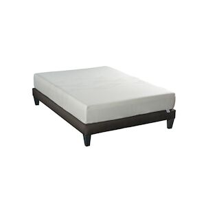 Olympe Literie Ensemble Matelas Mémoire de forme + Sommier Bois 140x190 cm SENSITIVE OLYMPE LITERIE