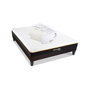 Olympe Literie Ensemble Matelas Mémoire de forme + Sommier + Accessoires 180x200 cm OLYMPE OLYMPE LITERIE