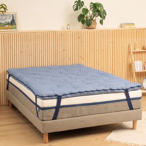 Tediber Surmatelas laine 6cm - Douillet et responsable - Fabrique en France - 100 nuits d'essai et retour gratuit