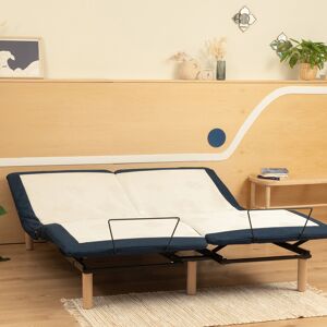 Sommier relaxation 160x200 Tediber - Livraison express gratuite - Confort personnalisé - Fabriqué en France - Publicité