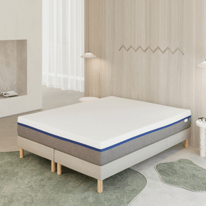 Tediber Matelas hybride Tediber - Mousse et ressorts ensachés - Ultra-respirant et accueil moelleux - Livraison en 1 à 7j gratuite