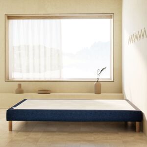 Sommier 120x200 bleu Tediber - Livre-assemble gratuitement, Marque Francaise - 100 nuits d'essai et retours gratuit + de 70 000 clients ravis