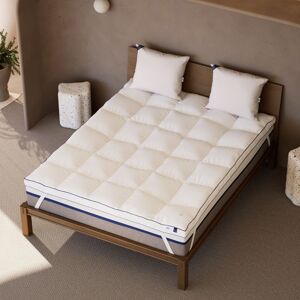 Surmatelas 7cm Tediber - Ultra moelleux sensation nuage - Fabrique en France - 100 nuits d'essai