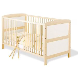 Lit bebe Evolutif Pinolino Florian L 145 x P 76 x H 83 Beige - Publicité