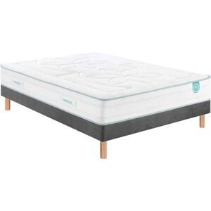 Non communiqué Ensembles matelas sommier, latex 100% naturel 7 zones 22cm Merinos COZYGREEN 140x190 - Publicité