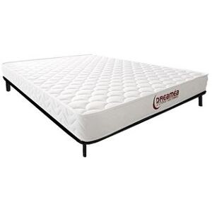 Non communiqué Ensemble cadre à lattes + matelas mousse accueil mémoire de forme ép.15 cm - 120 x 200 cm - PELOPS de DREAMEA - Publicité