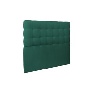 Non communiqué Tete de lit Capitonnee Velours Vert L 180 cm - Ep 10 cm rembourre Vert - Publicité