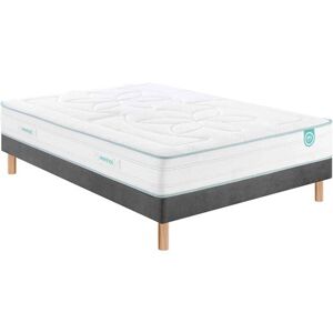 Non communiqué Ensembles matelas sommier, latex 100% naturel 7 zones 22cm Merinos COZYGREEN 90x200 - Publicité