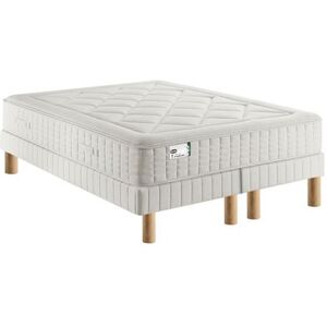 Non communiqué Ensemble simmons matelas first fr4 avec sommiers avec pieds 180x200 - Publicité