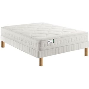 Non communiqué Ensemble simmons matelas first fr3 avec sommier avec pieds 160x200 - Publicité