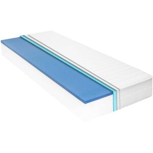 282794 vidaXL Matelas 160x200 cm Mousse à mémoire de forme Visco 18 cm - Publicité