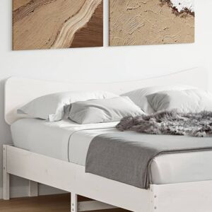 844774 vidaXL Tête de lit blanc 150 cm bois massif de pin - Publicité