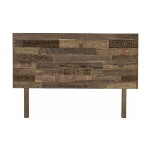 Tête de lit en bois récupéré marron 180 x 122 cm Rilo - Bloomingville - Publicité