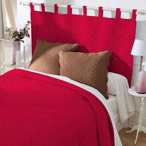 Colombine Tête de lit unie coton style boutis Cassandre - Tête De Lit : 80x160cm - Rouge - ColombineNombreux coloris pour ce linge de lit coordonné qui transformera votre chambre en palais des mille et une nuits. La qualité Colombine® en plus !Tête de lit