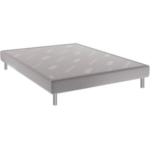 Sommier tapissier lattes fixes Dunlopillo® - Sommier 2 Personnes : 140x200cm - Gris - DunlopilloLe sommier tapissier a lattes fixes Dunlopillo® assure un soutien tres ferme a votre matelas pour un confort optimal. Sa structure en bois massif assure une so