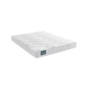 Matelas mousse Dunlopillo Aérial® haut. 20 cm, confort ferme - Matelas 2 Personnes : 180x200cm - Blanc - DunlopilloGrâce à ce matelas Aérial 2.0® 20 cm, les mouvements de l’un n’affectent pas le sommeil de l’autre, dormez à deux en toute sérénité ! L’Aéri - Publicité