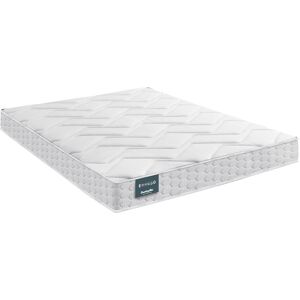 Dunlopillo Matelas mousse Dunlopillo Aérial® haut. 20 cm, confort ferme - Dunlopillo Blanc Matelas 2 personnes : 180x200cm